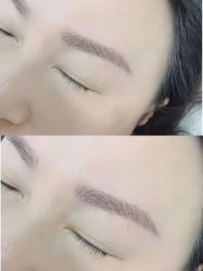 -西施无菌半永久纹绣眉眼影唇轻增发纹发际线