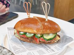 牛肉汉堡-露露家咖啡店