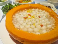 南瓜酒酿圆子-玫瑰厅上海菜(兴国路店)