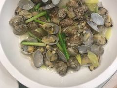 葱姜炒蛤蜊-南湖船菜大酒店