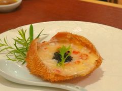 红毛蟹壳蒸蛋-蟹田居·活蟹料理(东城店)