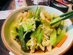 白灼田园时蔬-蟹榭·本帮江浙菜·蟹宴(五角场合生汇商场店)