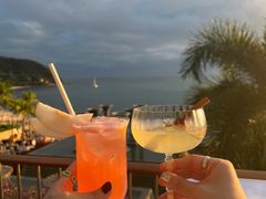 -日落吧·海景咖啡厅·餐酒吧·鸡尾酒·下午茶·乐队表演·浪漫夕阳·三亚文华东方酒店