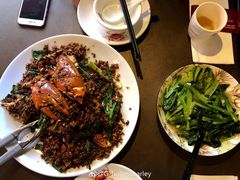 蒜蓉油麦菜-喜记避风塘炒辣蟹(总店)