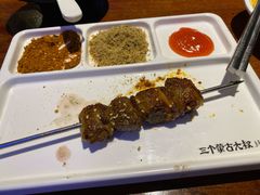 烤油包羊肝-三个蒙古大叔羊肉串(大宁店)