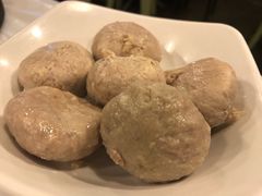 爆炸姜汁皮蛋贡丸-鲜入围煮花胶鸡海鲜火锅