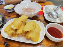 香香脆脆炸鱼肚-章记正宗南岗鱼蛋火锅