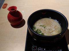 鱼介豚骨盐味沾面-博多舍楽(金利来店)