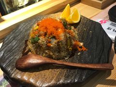 三文鱼蟹籽炒饭-鲔屋寿喜烧