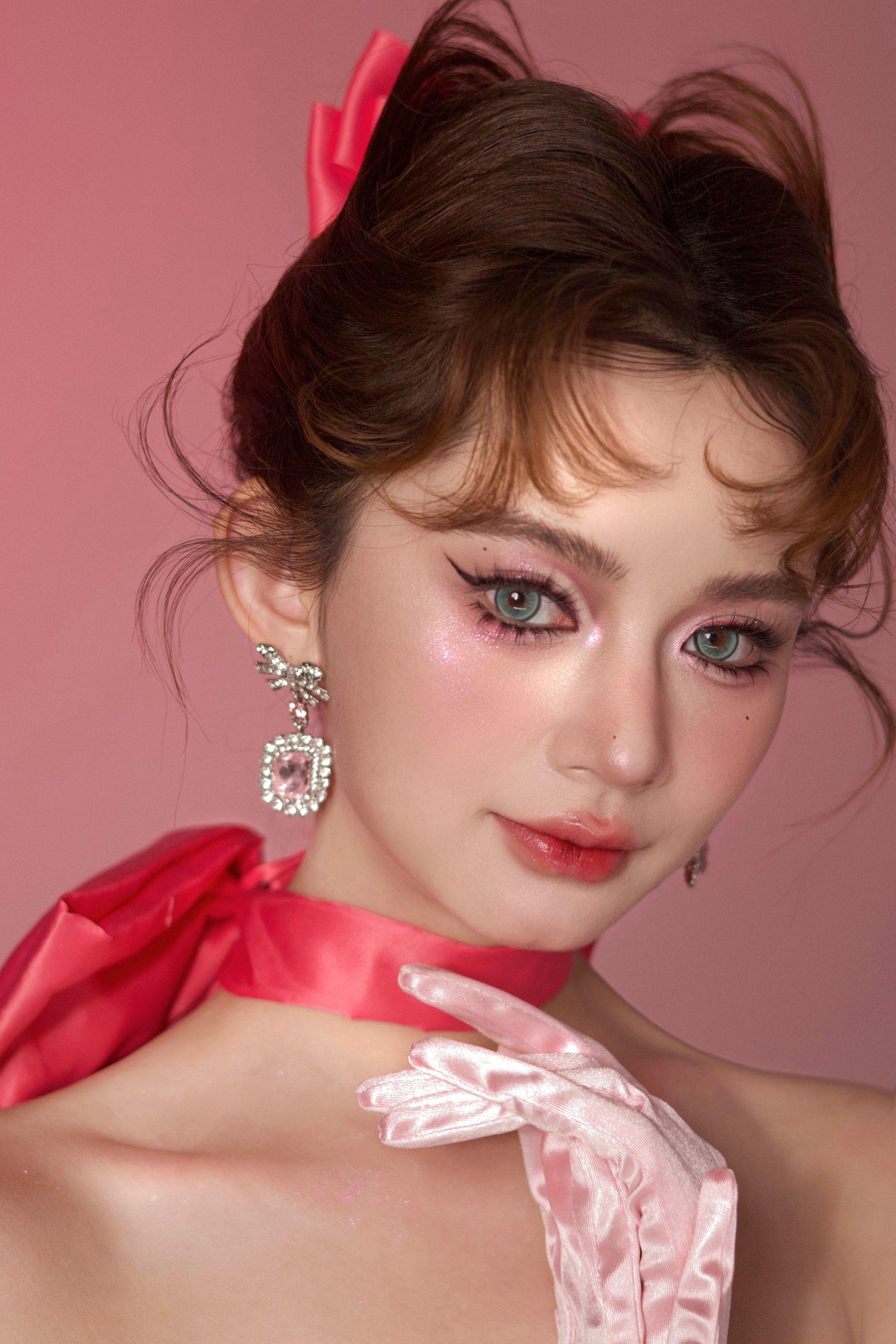 学做模特级妆容