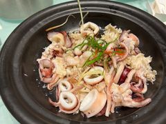 白灼东山小管绣球菌-临家闽南菜(翔安店)