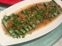 粉丝蒸秋葵-李老爹香辣蟹(宣武门店)