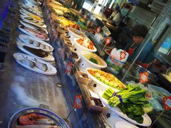 自助取餐区-渔民船说·北塘海鲜·天津菜·海肠捞饭(北塘古镇店)