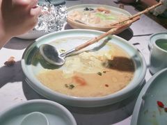 虾仁蒸水蛋-大榕树下顺德菜(融创茂店)