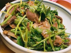 香菜拌鸭胗-慧娟面馆·餐厅(望江路店)