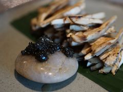 烤鲜鸡枞配鱼子酱-半山腰·云南菜(侨福芳草地店)