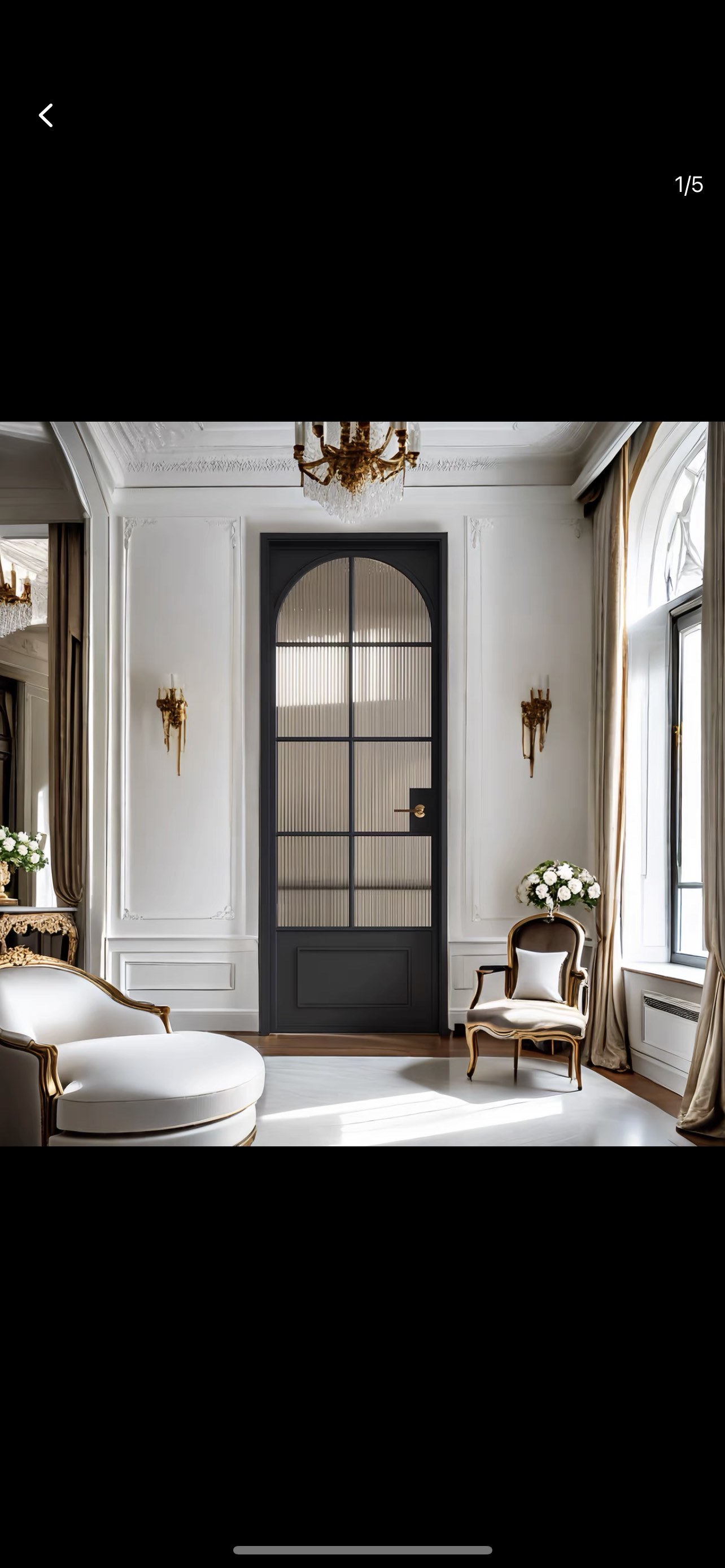 上海梵欧门业法式复古玻璃门