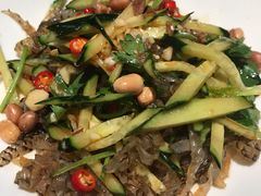 青瓜拌蛰皮-珍味汤馆·潮汕家乡菜(保利文化广场店)