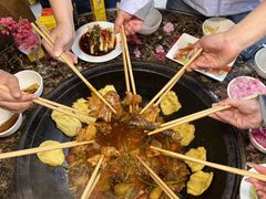 -桃源山庄·水蜜桃采摘·柴火鸡·烧烤团建(龙泉山店)
