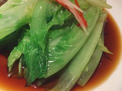 白灼罗马生菜-悦融琥珀·京鲁菜·海味珍品(西单店)