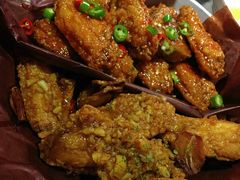 炸鸡翅一半一半-富乐满韩国正宗炸鸡韩国料理(虹泉路店)