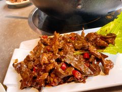 香煎鹅肝-大自然醉鹅·铁锅火焰鹅(上海联洋店)