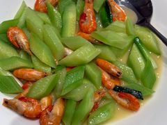 黄瓜炒河小虾-道道鲜·崇明私房菜(五角场店)
