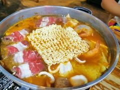-辛明堂洞韩式芝士年糕火锅(万达店)