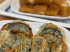 香煎韭菜饺-冰泉豆浆馆(潘塘店)