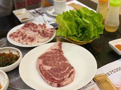 烤特级美国牛里脊-李家韩国烧烤馆(光辉苑店)