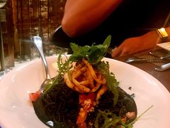 墨鱼汁面-斯普汇生蚝牛排馆(中骏世界城店)