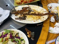 -北京龙庆四季香农家饭庄·灶台鱼·碳烤虹鳟鱼(龙庆峡店)