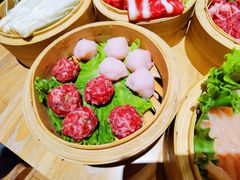 手工香菜鲜牛丸-小饕荟养生火锅(仁和·熙春郡店)