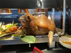 -唐拉雅秀酒店-西锦汇空中BBQ·思创餐厅