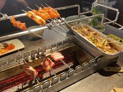 自助取餐区-很久以前羊肉串(南京路第一百货店)