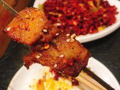 蒜香五花肉-福苗小骆驼烧烤(曲江店)