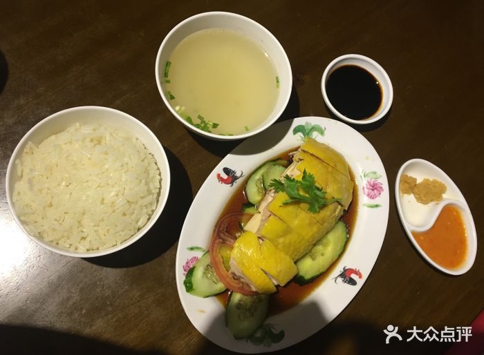 新加坡鱼尾狮餐厅(金台路店)海南鸡饭图片 - 第204张