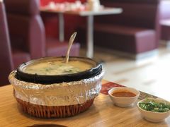 干贝排骨粥-粤仔湾砂锅粥(广益哥伦布店)