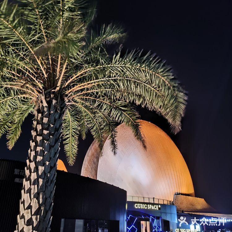 珠海打卡地📍晚上的日月贝歌剧院🐚超壮观