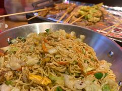 -路边摊小炉子烧烤