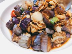 紫山茄拌扇贝-味莊·青岛菜(云霄路店)
