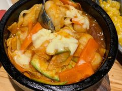 石锅芝士年糕-韩宫宴烤肉·料理(武汉印象城店)