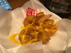 芥味油条虾-鸽味轩·粤菜小馆(高楼门总店)