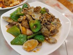 豉汁尖椒炒花甲-旺富东海大酒楼(海鲜街店)