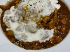 奶油鸡肉菌菇蛋包饭-CoCo壱番屋