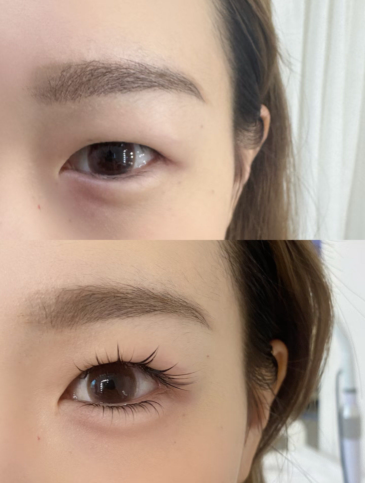 单眼皮肿泡眼美睫