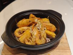 咸蛋黄焗爆膏罗氏虾-稻香(第一国际店)