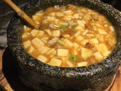 石锅鸡汤豆腐-绿茶餐厅(乐峰广场店)