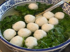 菊花脑鱼丸汤-广迎居老正兴菜馆