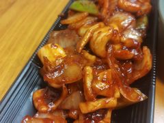 爆炒鱿鱼-炒豆合作社(东四总店)